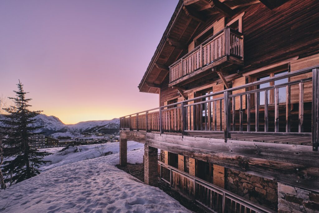 Outdoor Biew of Luxury Chalets Méribel Le Collectionist